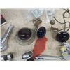 Image 3 : Vintage Auto Chrome Light & 2 Steering Knobs