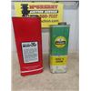 Image 3 : Massey Ferguson 2 Gal Oil Can & Pioneer 1 Gal Castrol Chain Oil