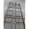 Image 2 : Wooden Extension Ladder 18'