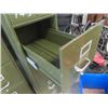 Image 3 : (2) 5 Drawer Metal Filing Cabinets 63" x 15" x 28"