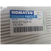 Image 3 : 2 New Komatsu Air Filters Parts # in Photo