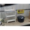 Image 1 : Wicker Shelf  30" x 16" x 12" & Canner