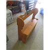 Image 3 : Pine Bench  36" Wide With Under Seat Storage