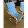 Image 2 : 2 Matching Children's Bent Wood Chairs