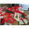 Image 2 : Christmas Decor Items ; Musical Wreath, Stockings plus more