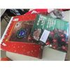 Image 4 : Christmas Decor Items ; Musical Wreath, Stockings plus more
