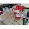 Image 4 : 2 Pyrex Pieces, Glasses, Blue Mountain, Humming Bird Feeder plus more