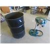 Image 1 : Metal Burn Barrel & Propane Mosquito Magnet