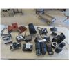 Image 1 : Cameras ' Polaroid, Pentax & Lenses