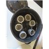 Image 3 : Canner + 6 Sealers, 5 Gal Crock w/ BIG Crack but has Handles