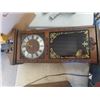 Image 2 : Citizen 31 Day Regulator Clock & Firestone + Rubber Company Wooden Record Player