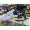 Image 1 : Wooden Rocking Horse & Bassinet