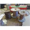 Image 3 : 6 Partial + Full Rolls of 18 Gauge Wire