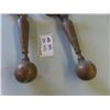 Image 3 : Brass Set of Fireplace Andirons