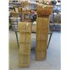 Image 1 : 2 Wooden toboggan; 1) Sno- Jet, 1) Sport King