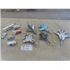 Image 1 : 5 Die Cast Ertly Fighter Jets & 6 Buses + Airport Truck