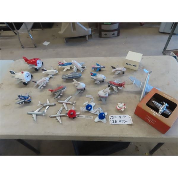 25 Plastic Planes, Plane Clocks, Bottle Opener