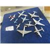 Image 1 : 9 Die Cast Planes ; 8) Dinky, 1) Lintoy