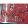 Image 2 : Framed Pin Collection ; Air Plane Related, Various Companies + Events  - 12" x 14"