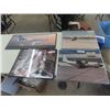 Image 1 : 4 Framed Plane Photos ; 3) 16" x20" , 1) 13"x30"