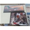 Image 3 : 4 Framed Plane Photos ; 3) 16" x20" , 1) 13"x30"