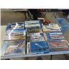 Image 1 : 10 Plane Models ; 1/100 Scale, 1/144 Scale, 1/72 Scale, 1/96 Scale - half of the Lot Items are still