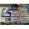 Image 1 : 12 Plane Models ; 1/96 Scale & 1/144 Scale - 1/2 of Lot Items are Still Factory Sealed