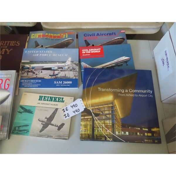 38 Plane Books ; Flight, Air Force, Combat plus more