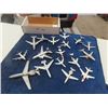 Image 1 : 17 Die Cast planes ; Ertl , Majorette