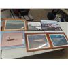 Image 1 : 6 Framed Airplane Photos - Biggest 16" x 20"