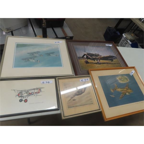 5 Military Plane Prints & Photos - Biggest 19 X26 