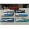 Image 1 : 6 Die Cast Planes ; 1/200 Scale in Boxes