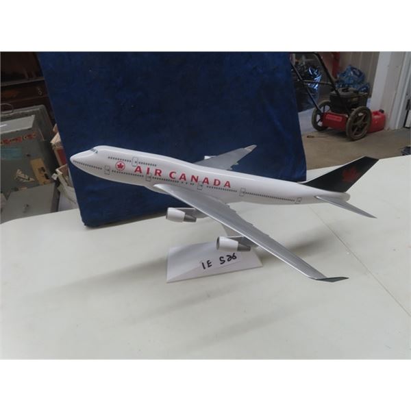 Air Canada Plastic Plane Display 21  x 20  