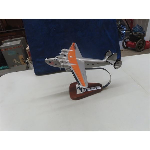 PAA Dixie Clipper Plane Display - Plastic - 13  x 18 