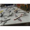 Image 2 : 14 Plastic Plane Displays - Biggest 12" X 14"