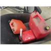 Image 4 : Wheel Barrow, Acetylene Cart & 3 Gas Cans