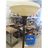 Image 3 : Floor Torch Lamp with Brass Base & Shade