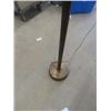Image 4 : Floor Torch Lamp with Brass Base & Shade
