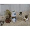 Image 3 : 7 Miniature Coal Oil Lamps & 2 Electric Irons