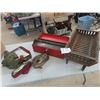 Image 1 : Load Straps, Metal Tool Box & Fire Grate Pit