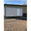 Image 2 : Job Shack on Steel Frame with Wheels 8' x 16' No Windows, Fully Insulated, 28 Door Size, Metal Cladd