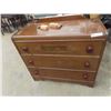 Image 2 : Dresser 35"x38"x16" with Mirror 28" x 28"  - All Casters with Unit - 2 are in place - 2 are Loose - 