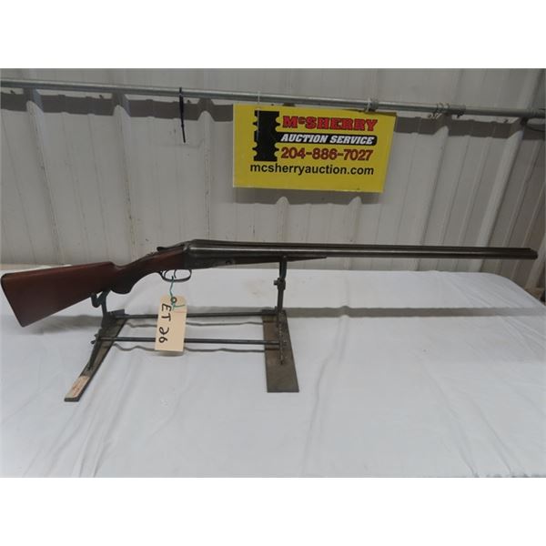 Parker Bros V 30" 12 Gauge Serial # 74 5226 Pat 1878 - MUST PRESENT PROOF OF PAL TO PURCHASE