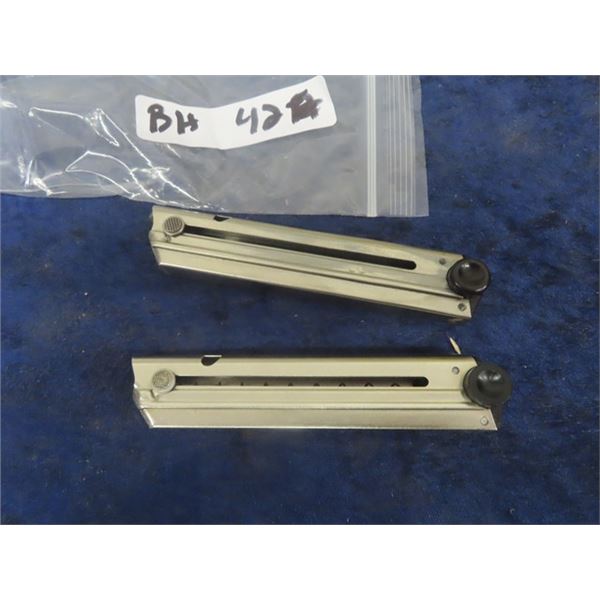 2-Luger 08 Magazine, 9mm Luger  -MUST PRESENT PROOF OF PAL PRIOR TO PURCHASE