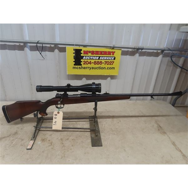Mauser 98 Custom Made Burgo 9.3 x 62 65cm Barrel Length Serial # 5240 with Nickel Scope 3-12 x 52 SE