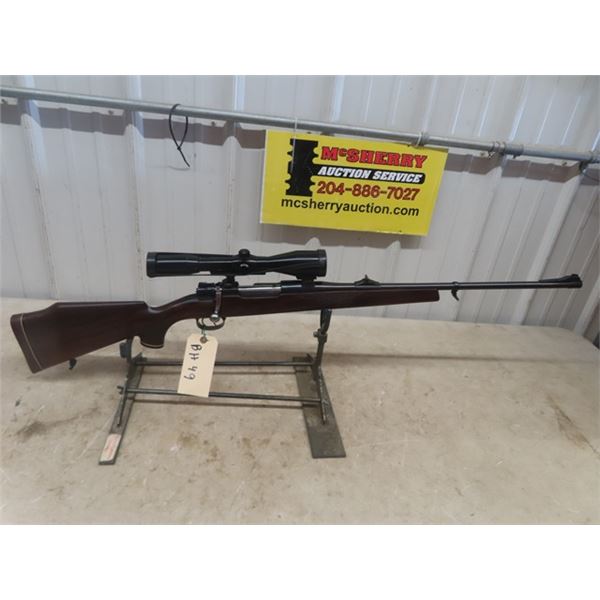 Mauser 98 Custom Made Burgo 60cm Barrel Length 30-06 Serial #128759 with Nickel Scope 3-10 x 42 SEM 