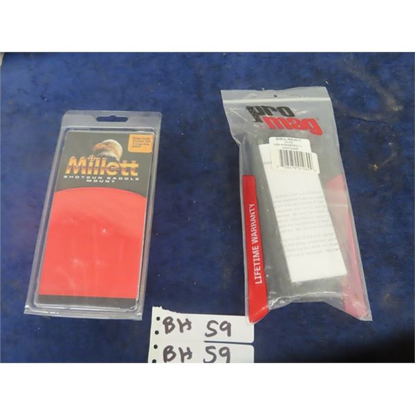 Millet Shotgun Saddle Mount & Pro Mag Shell Holder