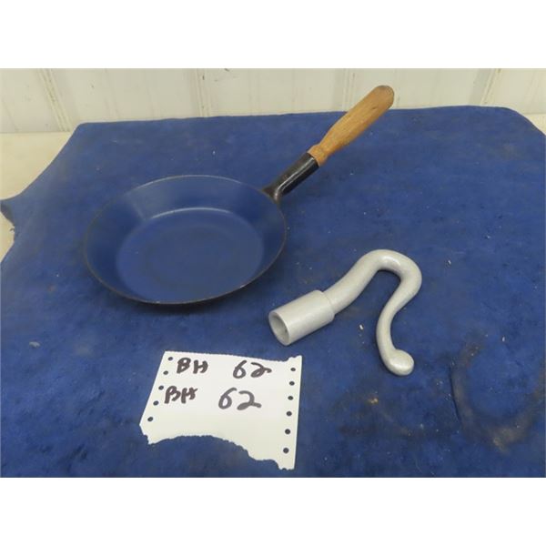 Goat or Sheep Catcher Hook & Frying Pan