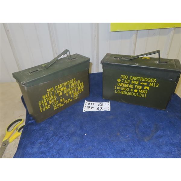 Metal Military Ammunition Box