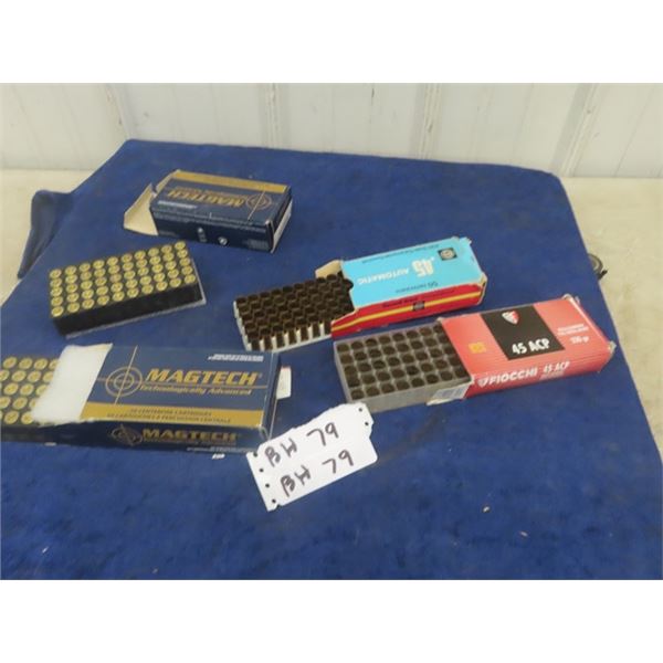 45 ACP Brass - 250 Rounds